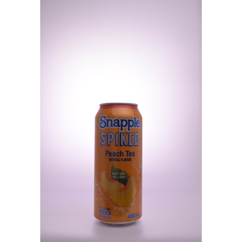 Snapple Spiked Peach Tea Vodka Beverage